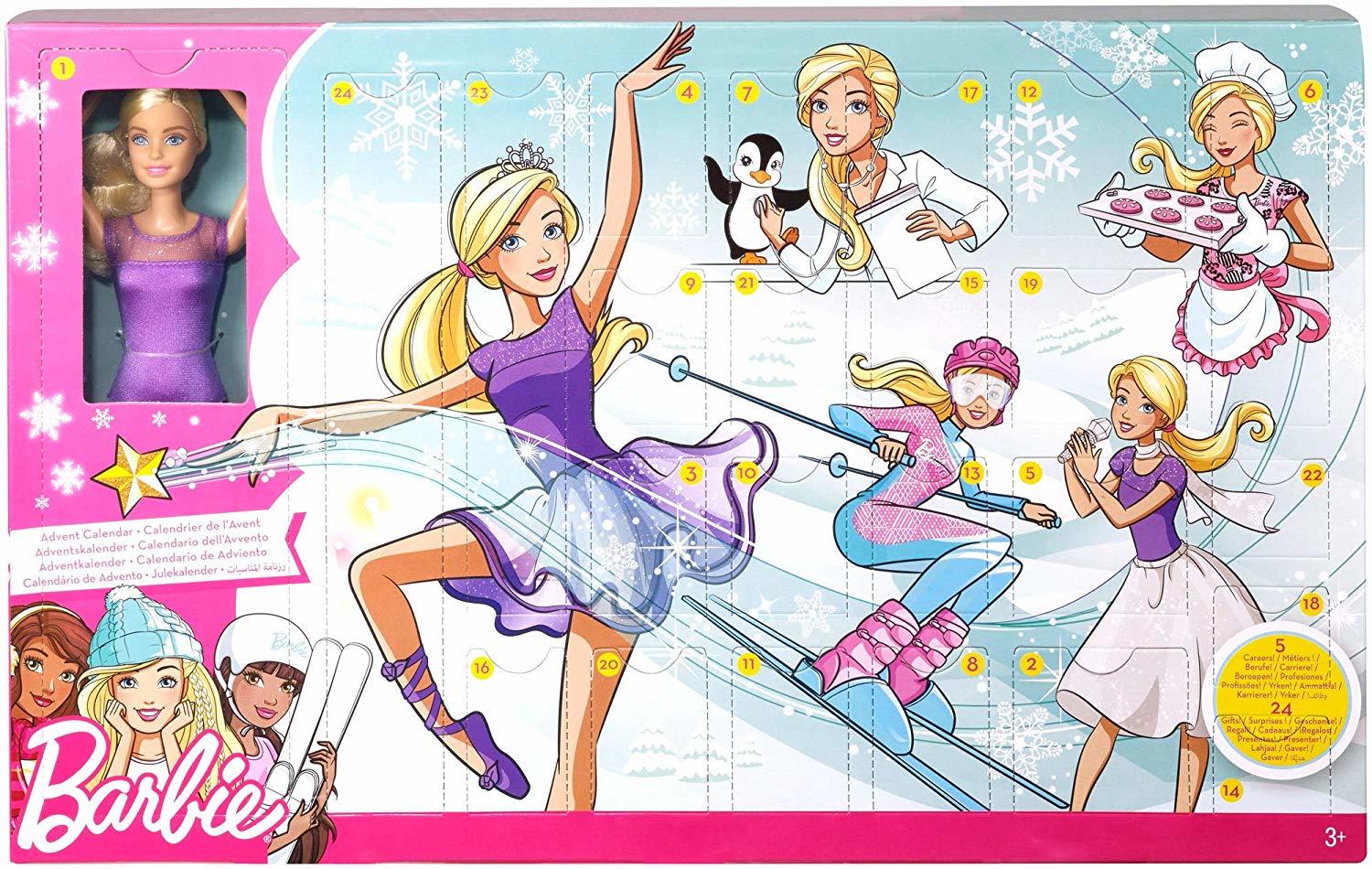 2017 barbie advent calendar shop