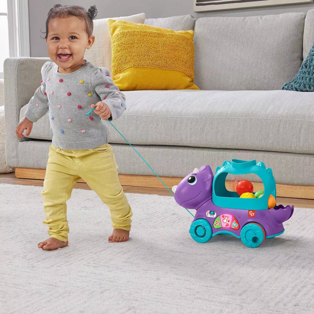 Fisher price dinosaur ball popper online