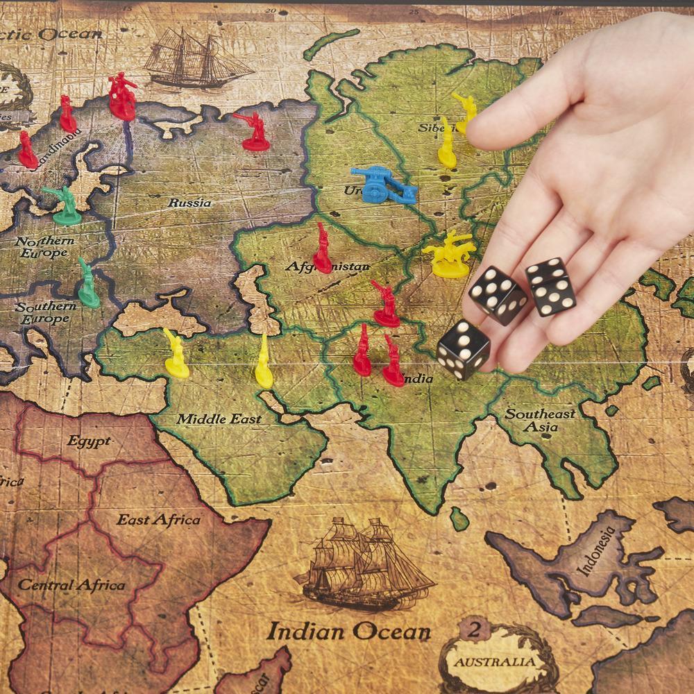 Risk 60th Anniversary Edition Family Board Game - Hasbro Gaming