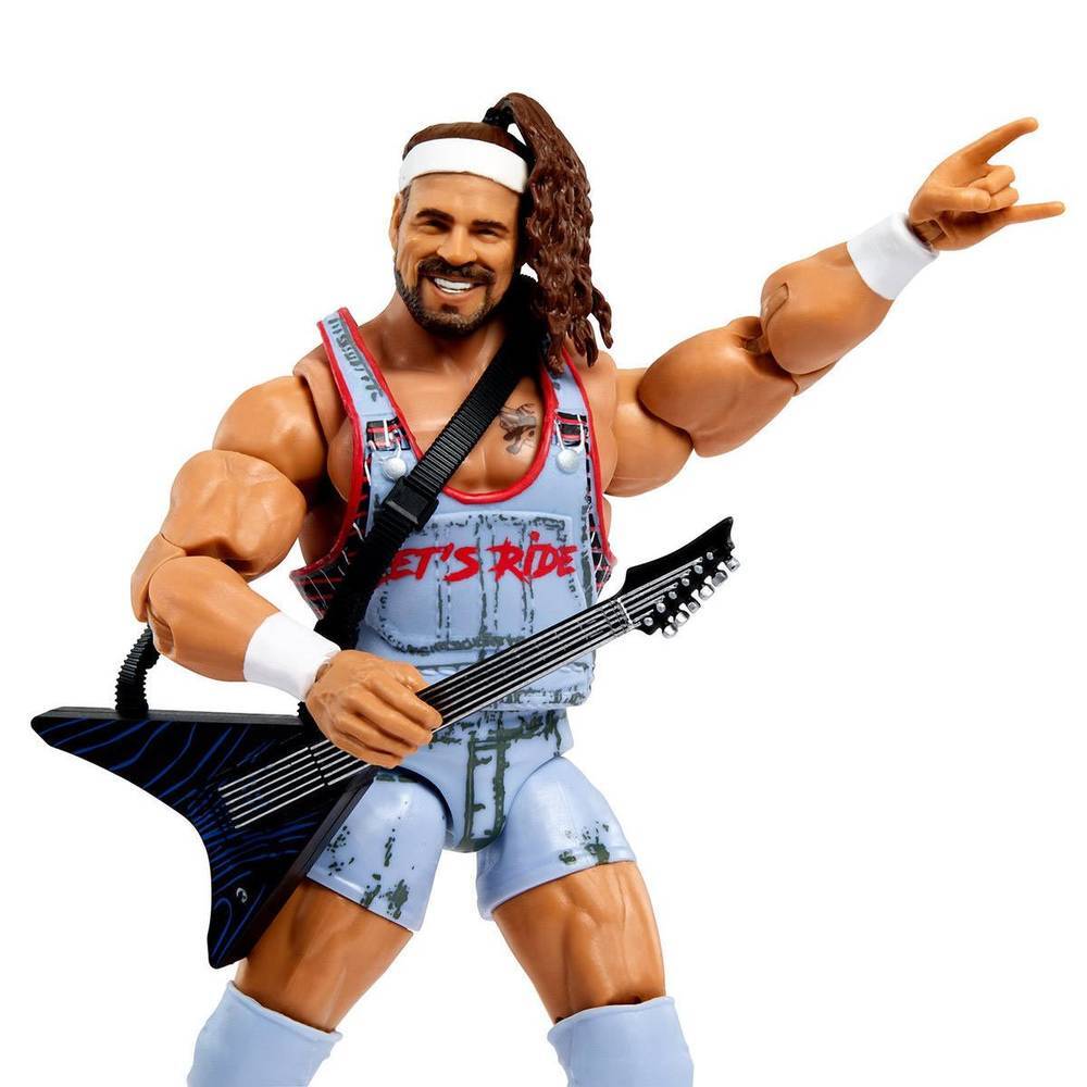 WWE Elite Collection Farooq Asad Action Figure with Accessories, Posable  Collectible (6-inch) 