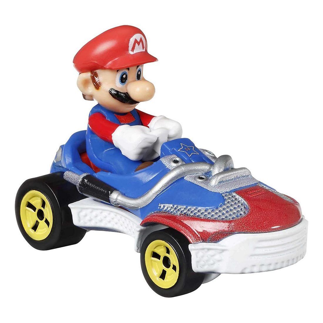 Hot Wheels Mario Kart 4 Pc Mario Donkey Kong Diddy Kong Orange Yoshi