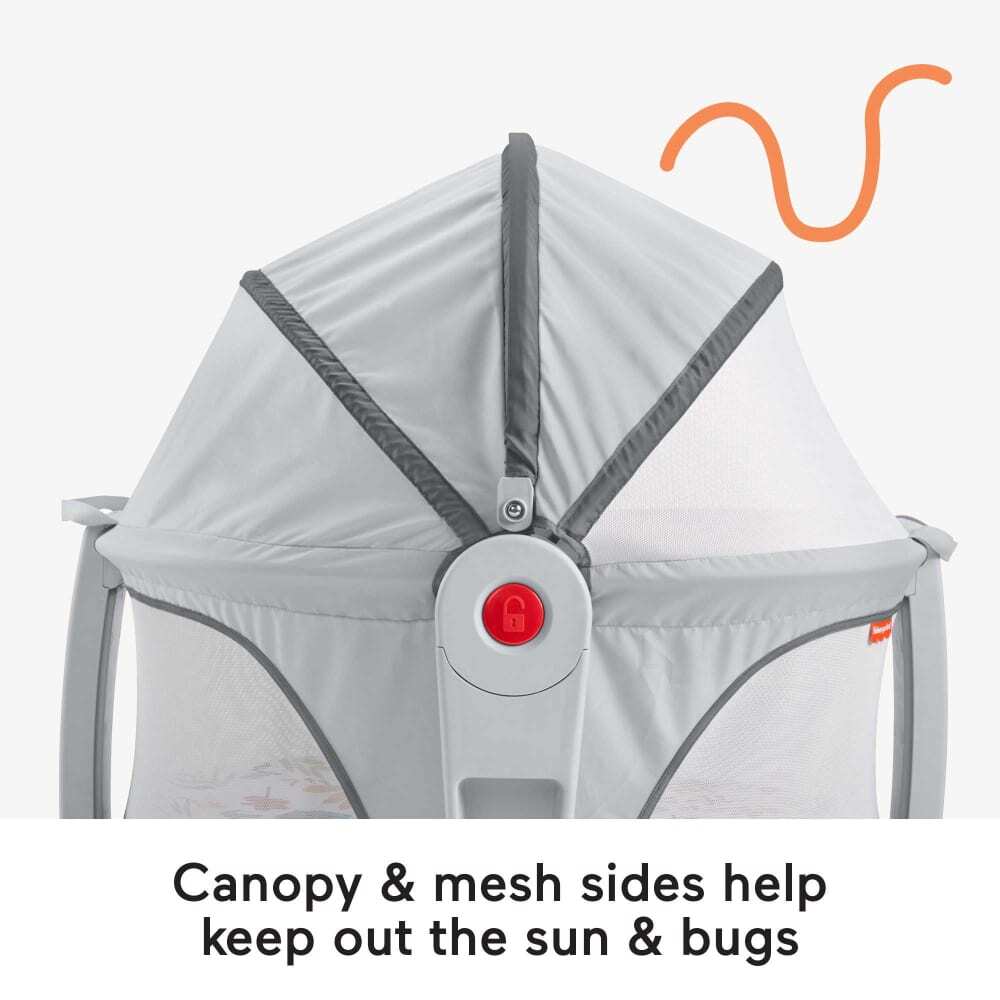 Fisher price canopy bassinet shop