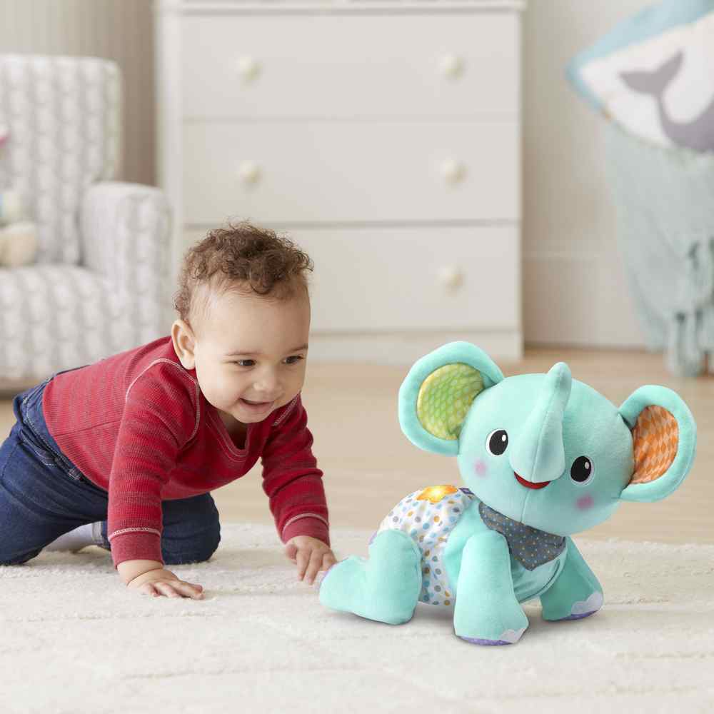 Vtech Baby Crawl With Me Elephant Blue