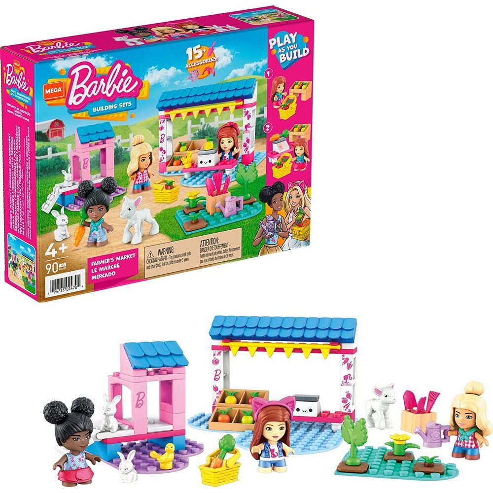 Mega Barbie Building Sets Farmers Market