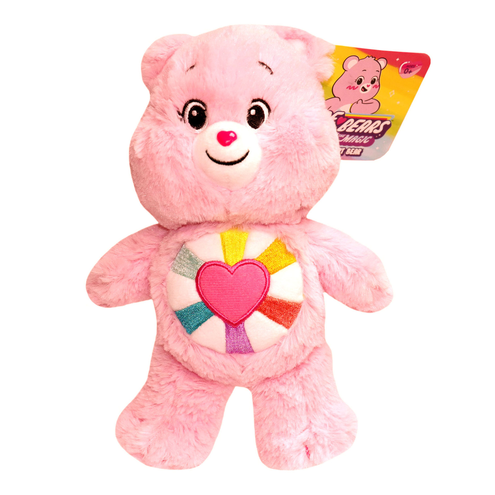 Care Bears Unlock The Magic Hopeful Heart Bear Beanie Plush