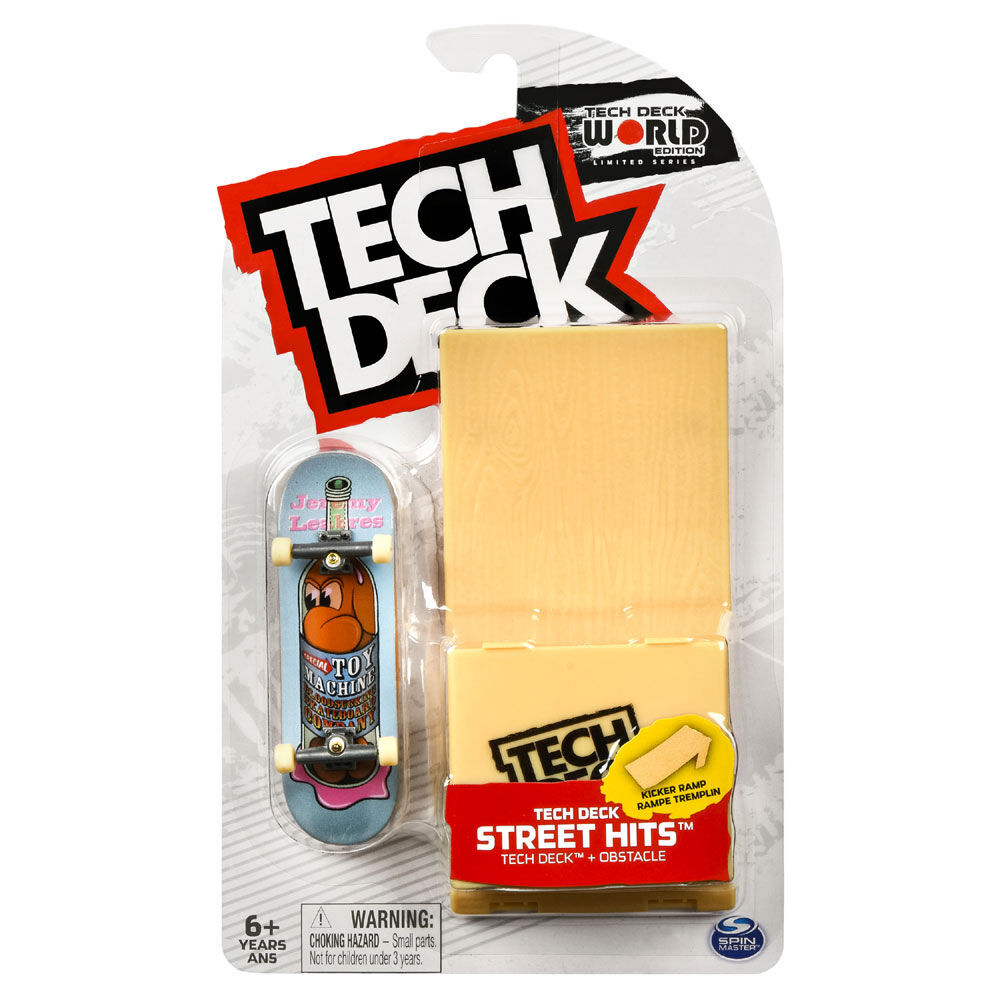 Tech Deck Street Hits Toy Machine & Kicker Ramp Toy Gift AU