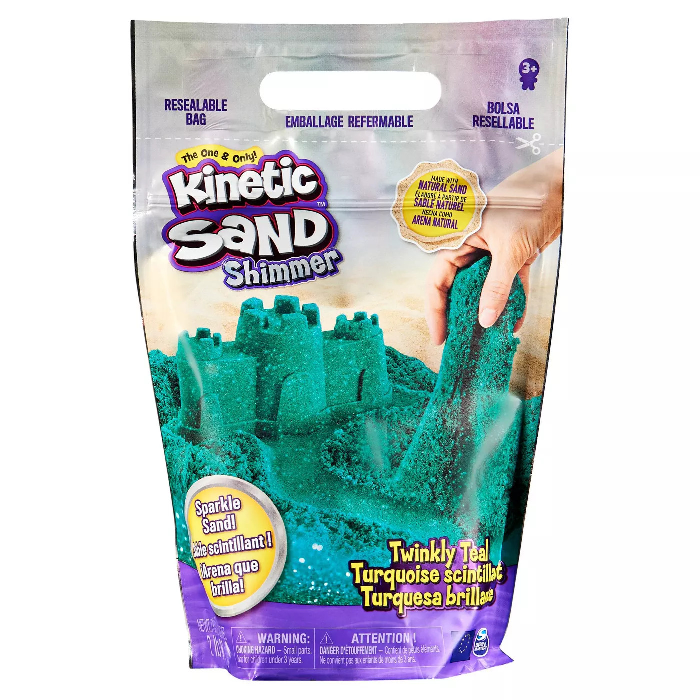 Kinetic Sand Purple Sandbox Set