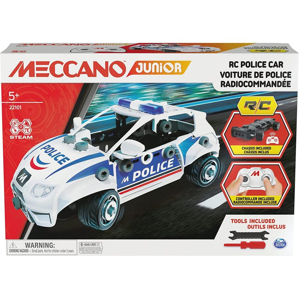 Meccano Junior Toolbox Noddy 6027021 - 61 Pezzi In Plastica Per Costruire Insetti O Macchine Da Corsa (5+ Anni)