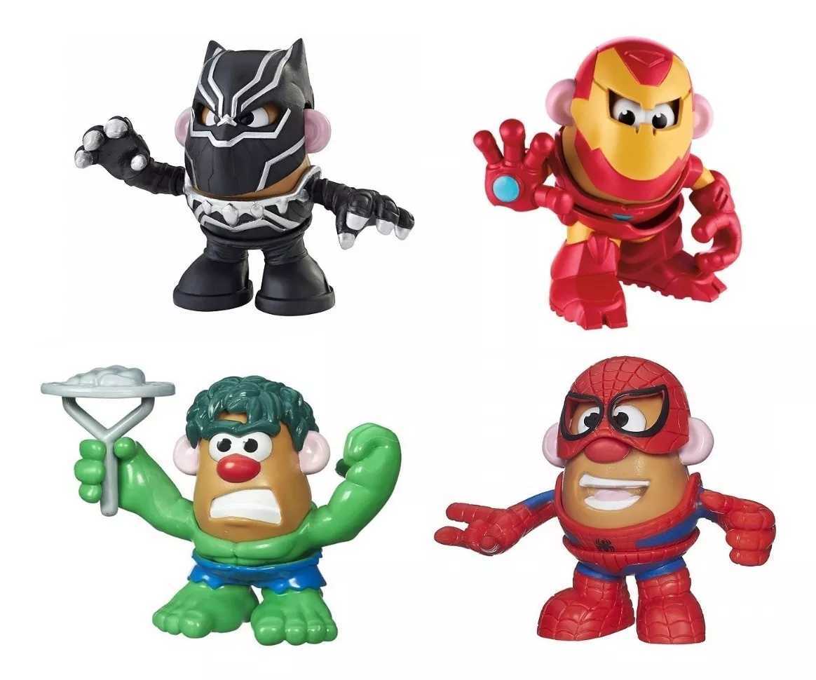 Mini mr potato shop head super heroes