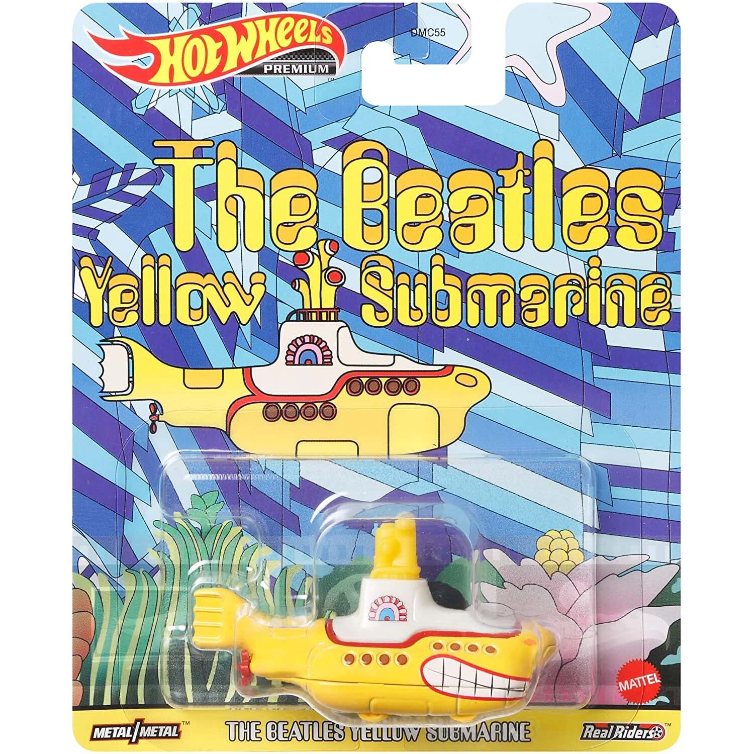 Hot Wheels Premium The Beatles Yellow Submarine