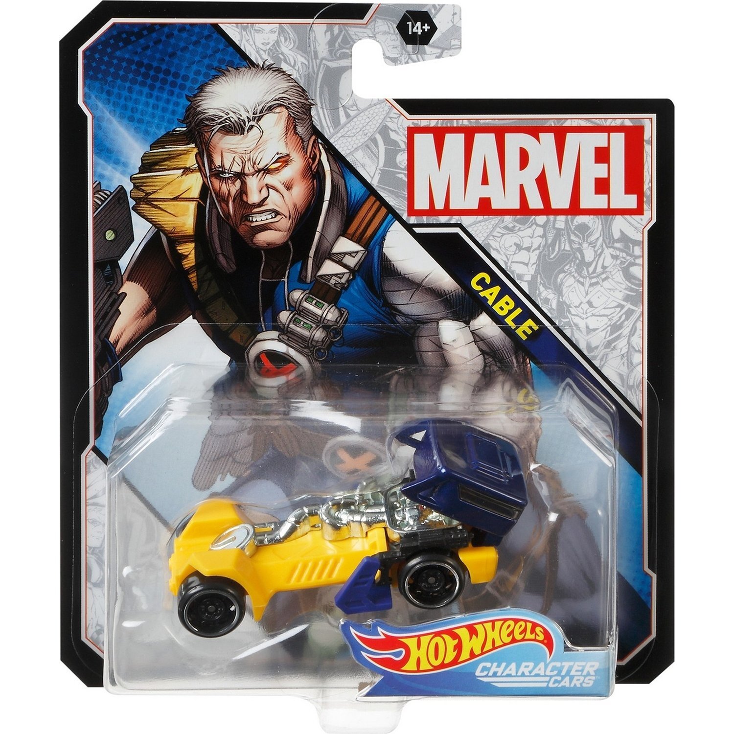 SALE WB1 Cable 2019 Hot Wheels MARVEL Character Cars Case M