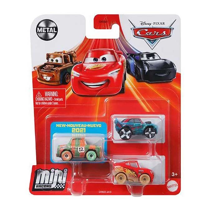 Cars Mini Racers Thunder Hollow Series 3 pack - Disney Pixar Cars