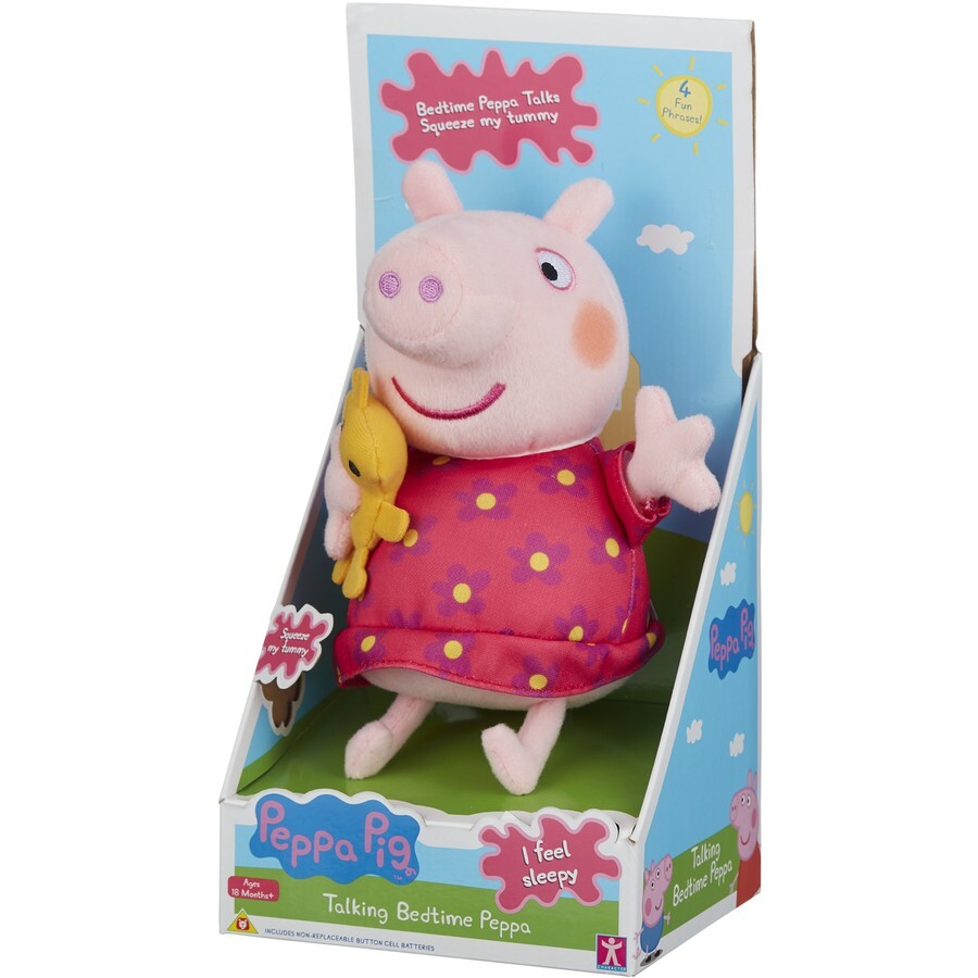 Talking bedtime peppa pig new arrivals