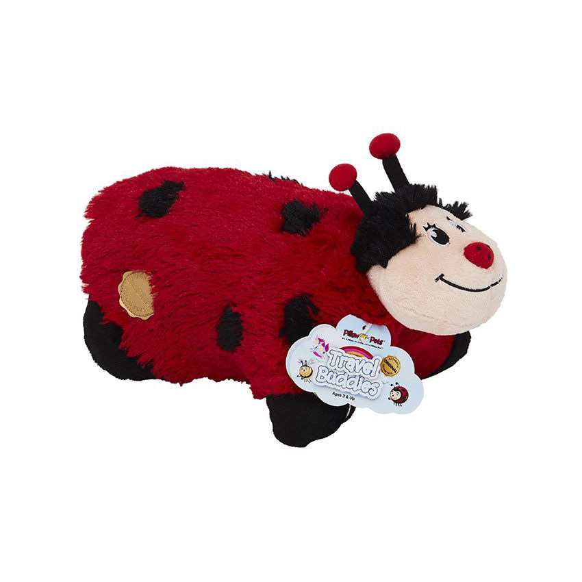 Pillow Pets Travel Buddies Lulu Ladybug Plush