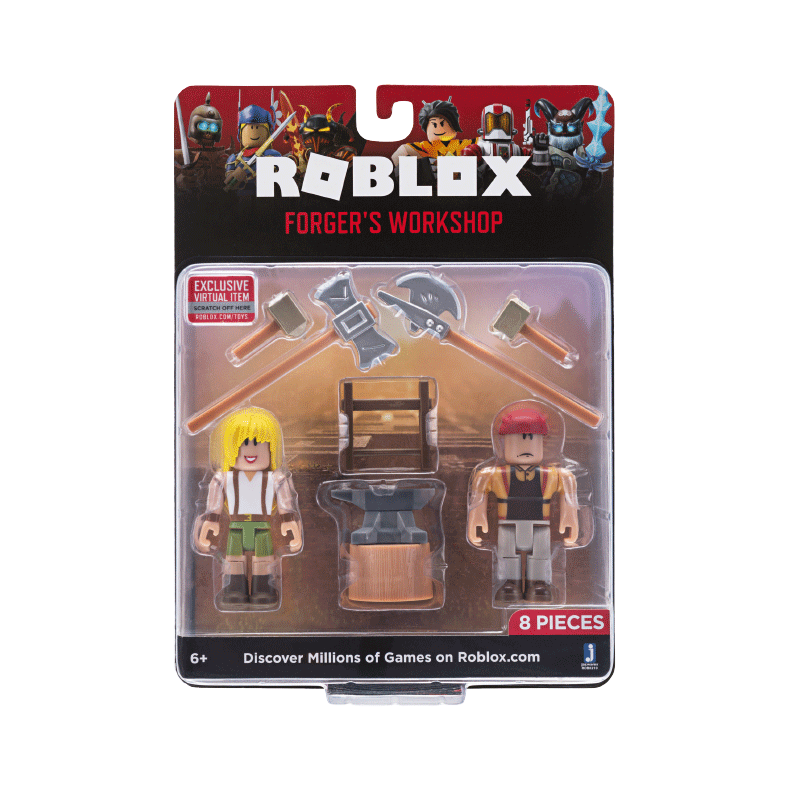 Roblox Forgers Workshop Figures Game Pack