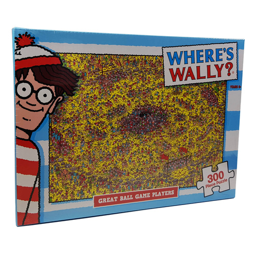 Wheres Wally? Great Ball Game Players 300pc Jigsaw