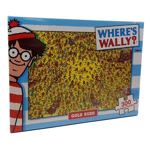 Wheres Wally? Gold Rush 300pc Jigsaw