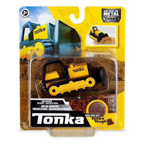 Tonka Metal Movers Bulldozer with Tonka Tough Dirt