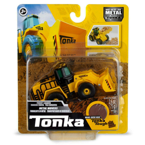 Tonka Metal Movers Front Loader with Tonka Tough Dirt