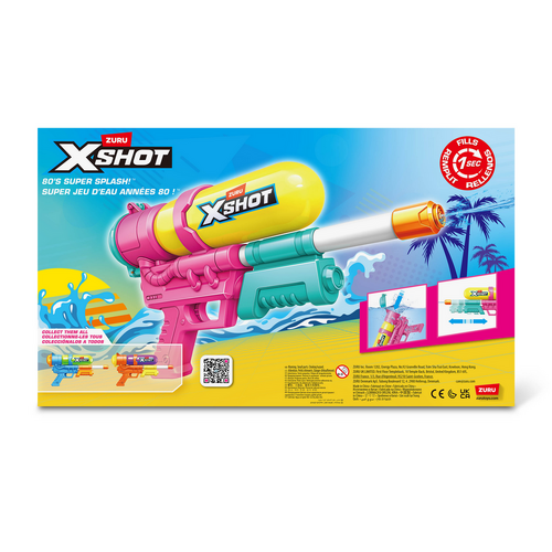 ZURU X-Shot Fast Fill Retro Water Blaster
