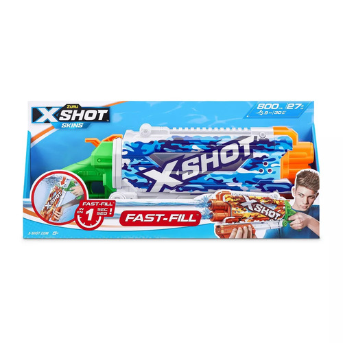 Zuru X-Shot Skins Fast Fill Pump Action Water Camo