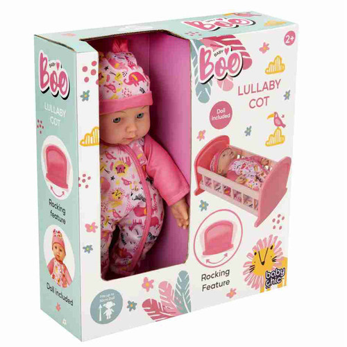 Baby Boo Lullaby Cot & Doll