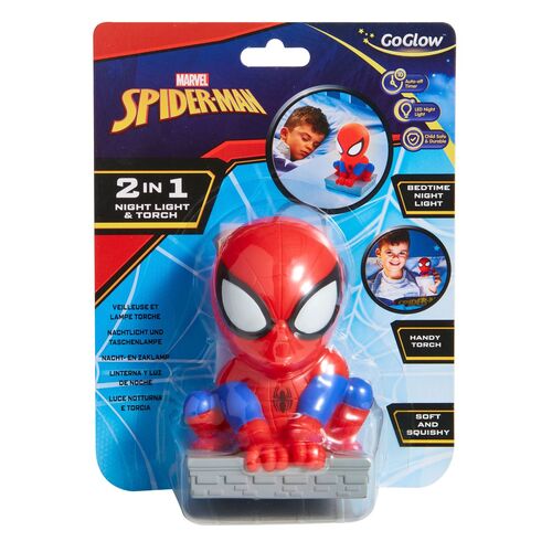 GoGlow Marvel Spider-Man Nightlight and Torch