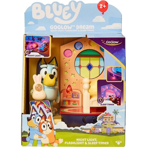 Bluey GoGlow Dream Night Light Flashlight & Sleep Timer