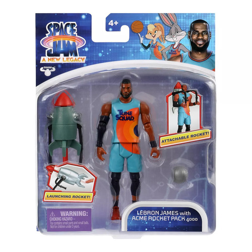 Space Jam Lebron James with Acme Rocket Pack 4000