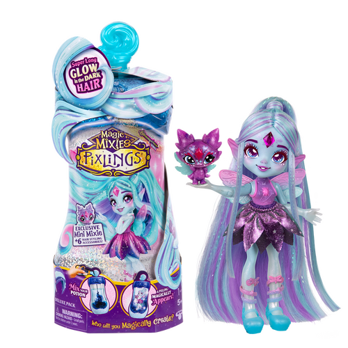 Magic Mixies Pixlings S2 Galaxy Hair Doll Flyt