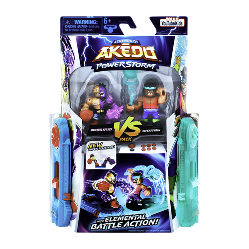 Akedo Power Storm Buster Splits VS Sweatstain