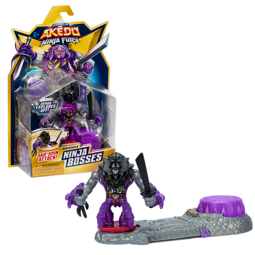 Akedo Ninja Bosses Web Weaver