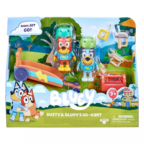 Bluey Rusty & Blueys Go Kart