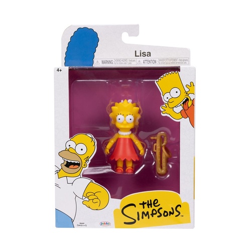 The Simpsons Lisa 5 Inch Action Figure with Saxophone Accessory