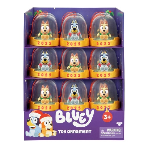 Bluey S13 Holiday Toy Ornament (Randomly Selected)