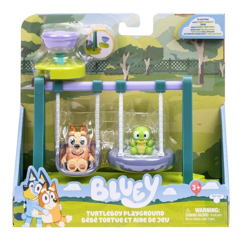 Bluey Turtleboy Playground Includes Wide-Eyes Bingo & Turtleboy