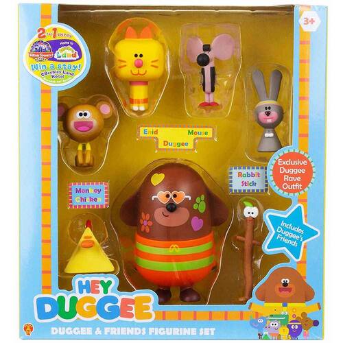 Rave Outfit Duggee and Friends Figurine Set