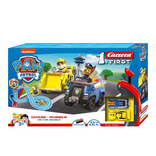 Carrera First Paw Patrol On The Double Slot Car Set