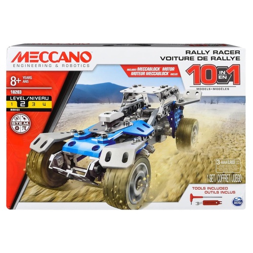 Meccano Rally Racer 10 in 1 Multi Model