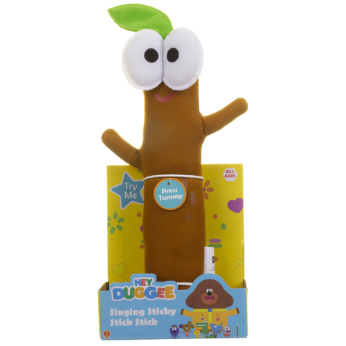 Singing Sticky Stick Stick Plush