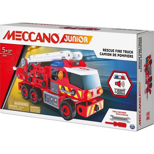 Meccano Junior Rescue Fire Truck
