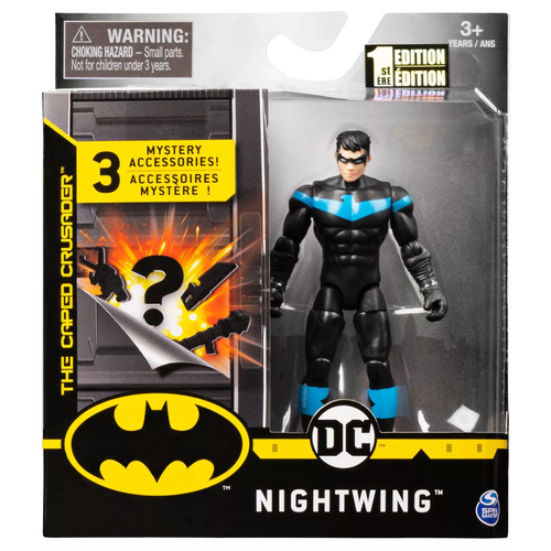 Nightwing Figure 10cm + Mystery Accessories DC Batman