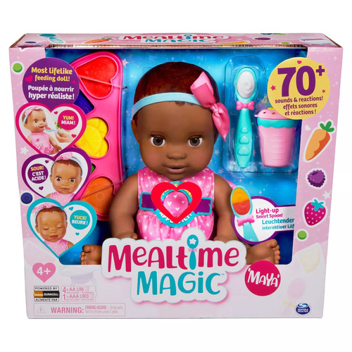 Mealtime Magic Maya Interactive Feeding Baby Doll