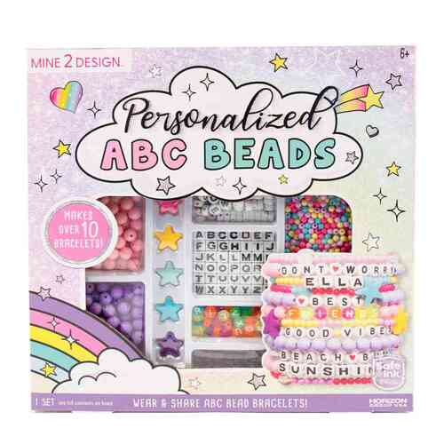 Personalized ABC Beads Wear & Share Bracelets