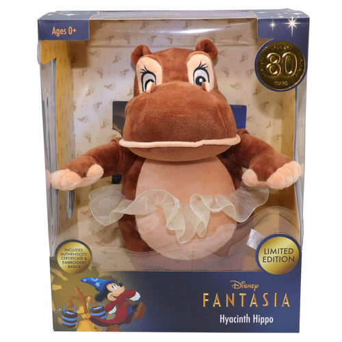 Disney Fantasia Plush 80th Anniversary Hyacinth Hippo