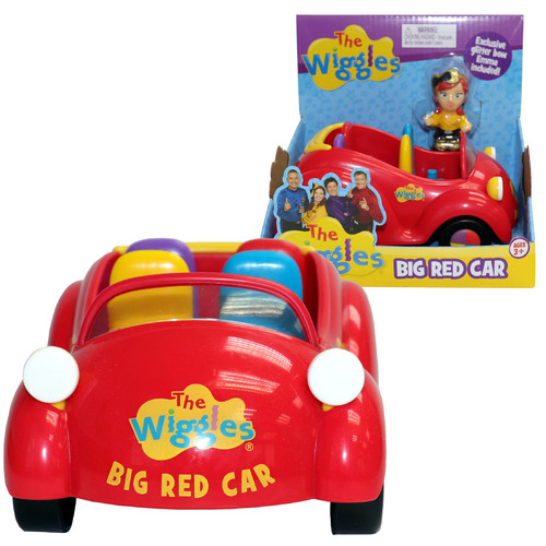 The Wiggles Big Red Car & Glitter Bow Emma