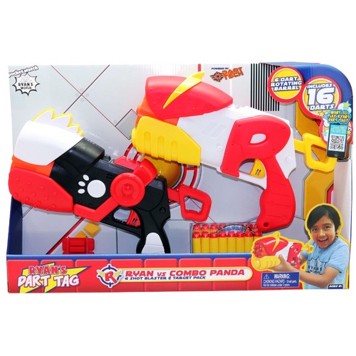 Ryans World Dart Tag Ryan vs Combo Panda 2 Pack Blasters