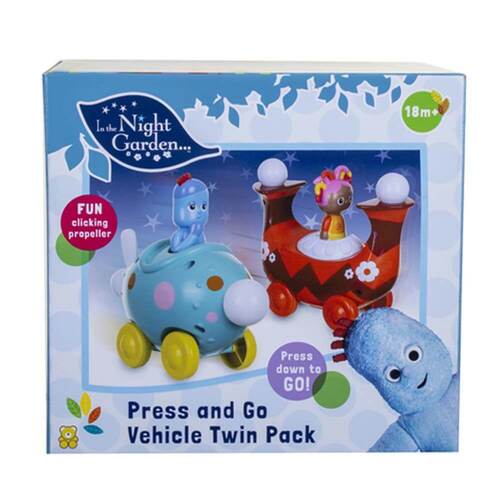 In The Night Garden Press and Go Vehicle Twin Pack