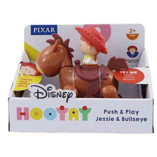 Disney Hooyay Push & Play Jessie & Bullseye