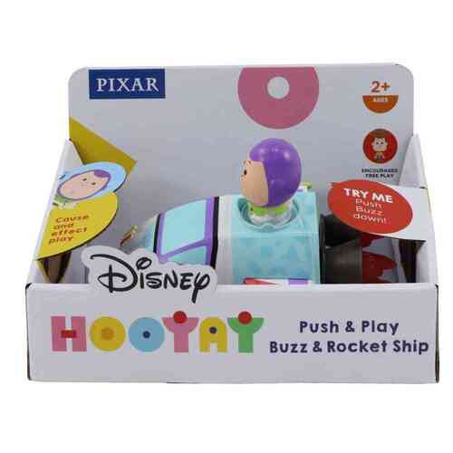 Disney Hooyay Push & Play Buzz & Rocket Ship